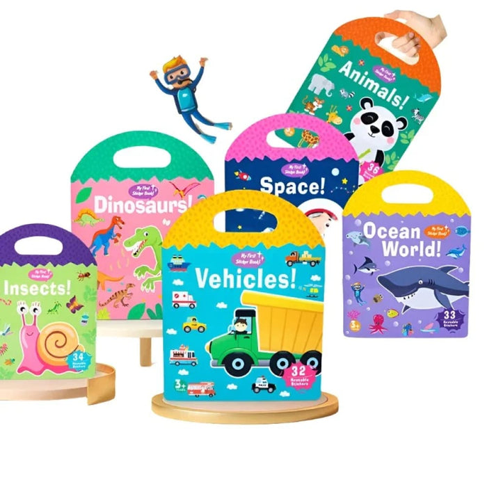 Quiet Sticker Book For Early Childhood Education