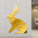 Rabbit Acrylic Mirror Diy Stickers