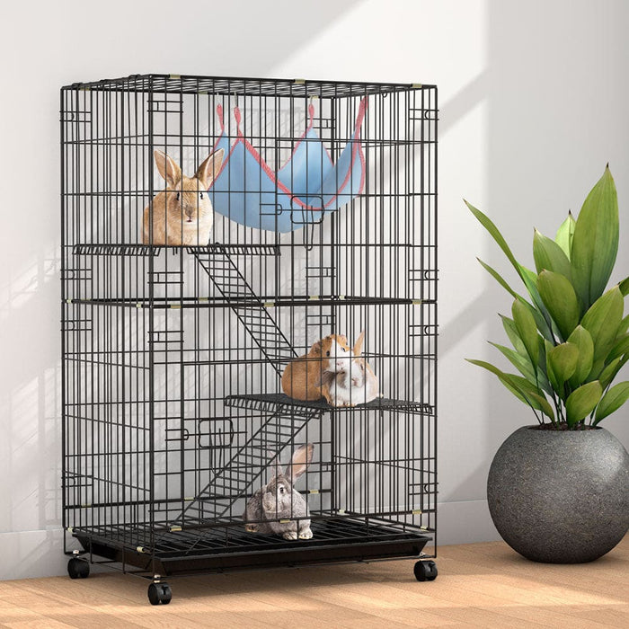 Rabbit Cage Indoor Hutch Guinea Pig Bunny Ferret Hamster