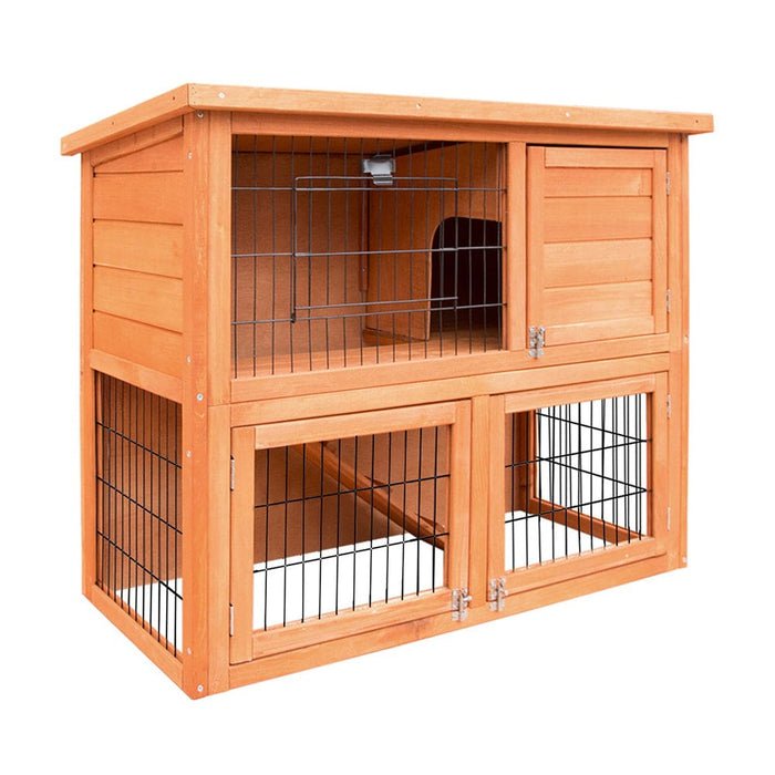 I.pet Rabbit Hutch Hutches Large Metal Run Wooden Cage