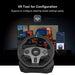 V9 Racing Wheel With Pedals And Shifter 6 In 1 Gaming