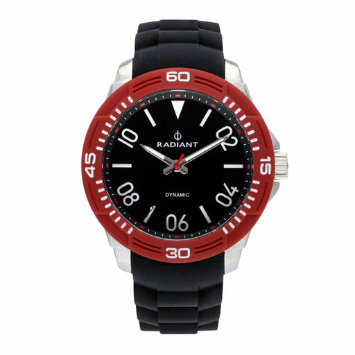 Radiant Ra503603 Men’s Quartz Watch Black 46 Mm