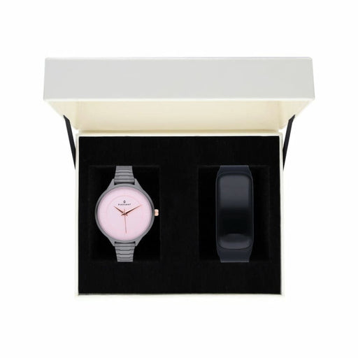 Radiant Ra511204t Ladies Quartz Watch Pink 36mm