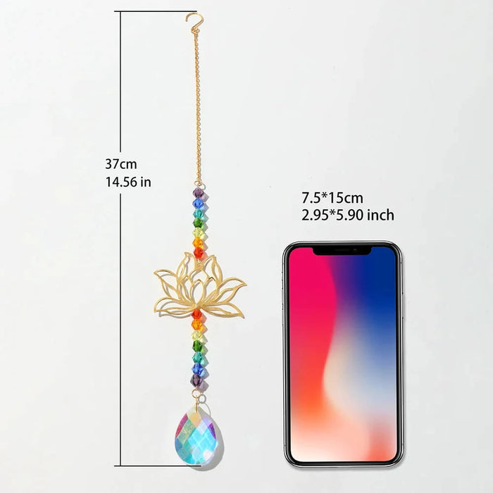 Rainbow Crystal Prism Suncatcher for Window Decor