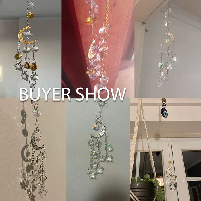 Rainbow Crystal Prism Suncatcher for Window Decor