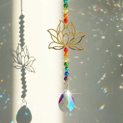 Rainbow Crystal Prism Suncatcher for Window Decor