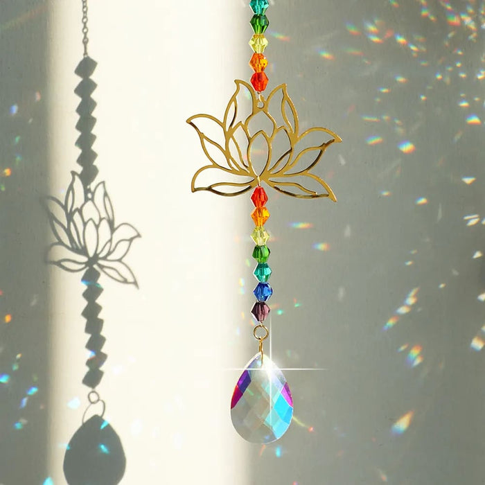 Rainbow Crystal Prism Suncatcher for Window Decor