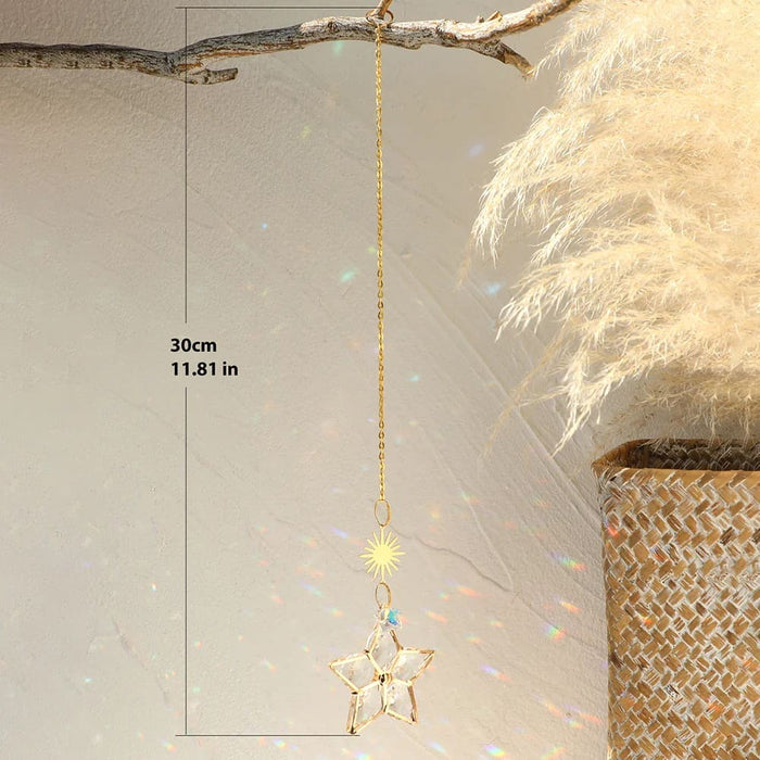 Rainbow Crystal Sun Catcher for Outdoor Decor