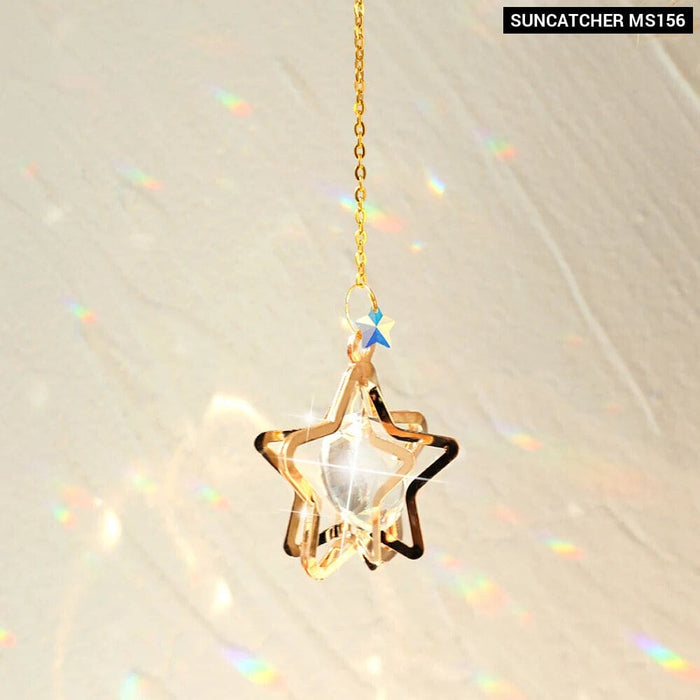 Rainbow Crystal Sun Catcher for Outdoor Decor