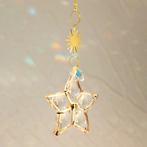 Rainbow Crystal Sun Catcher for Outdoor Decor