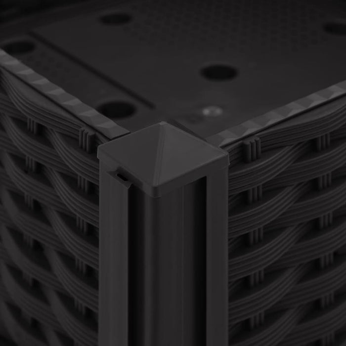 Raised Bed 120x40x23 Cm Polypropylene Tolpxn