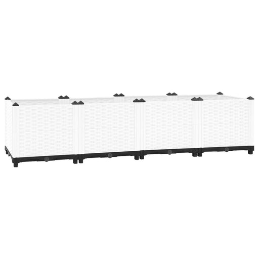 Raised Bed 160x40x38 Cm Polypropylene Opttoo