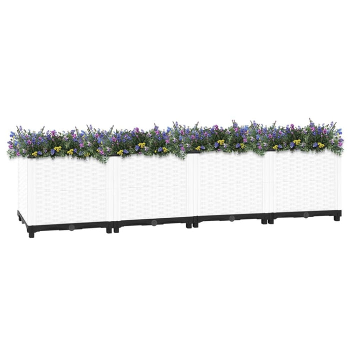 Raised Bed 160x40x38 Cm Polypropylene Opttoo