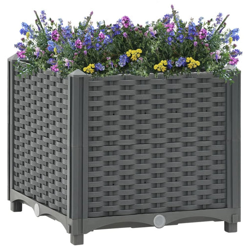 Raised Bed 40x40x38 Cm Polypropylene Tobabo