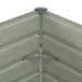 Raised Garden Bed Anthracite 100x100x77 Cm Galvanised Steel