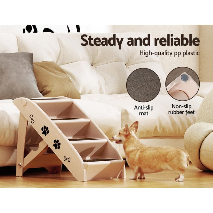 Dog Ramp Steps for Bed Sofa Car Pet Stairs Ladder Indoor