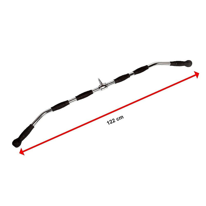 Randy & Travis Rubber-coated Lat Pull-down Bar Attachment