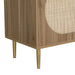 Rattan Buffet Sideboard Storage Cupboard Cabinet Kitchen