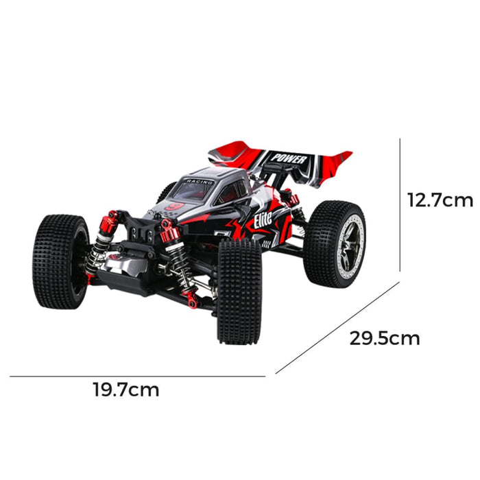 Rc Car 1:16 4wd Off - road Racing Red