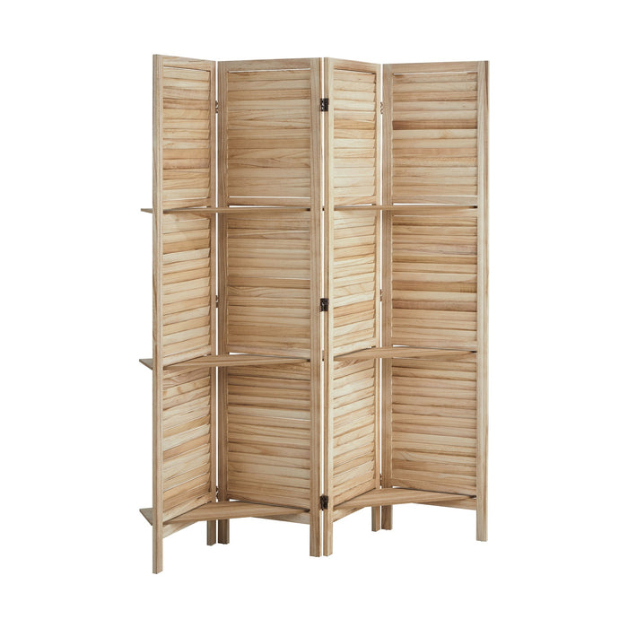 4 / 6 / 8 Panel Room Divider Privacy Screen Partition Timber Wooden Fold