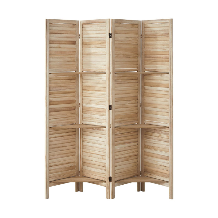 4 / 6 / 8 Panel Room Divider Privacy Screen Partition Timber Wooden Fold