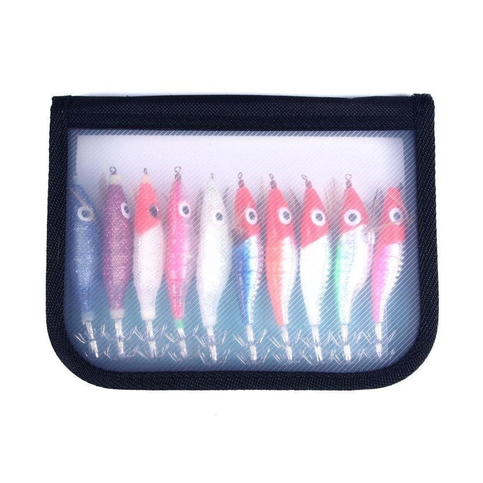 Realistic Shrimp Squid Fishing Bait 10 Colours