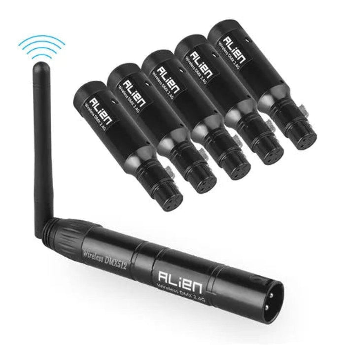 Recharge 2.4g Ism Wireless Dmx 512 Dfi Controller Xlr