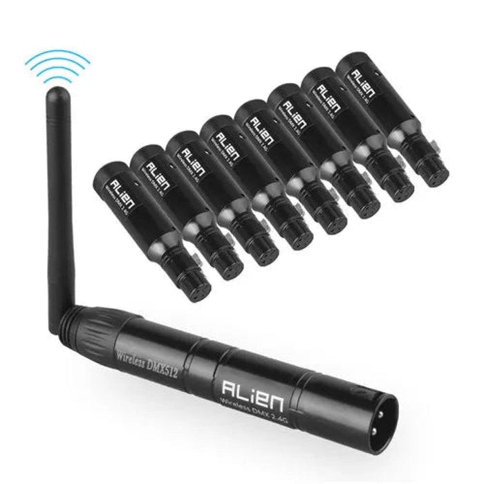 Recharge 2.4g Ism Wireless Dmx 512 Dfi Controller Xlr