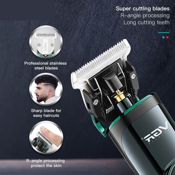 Rechargeable Adjustable Speed And Blade Professional Hair
