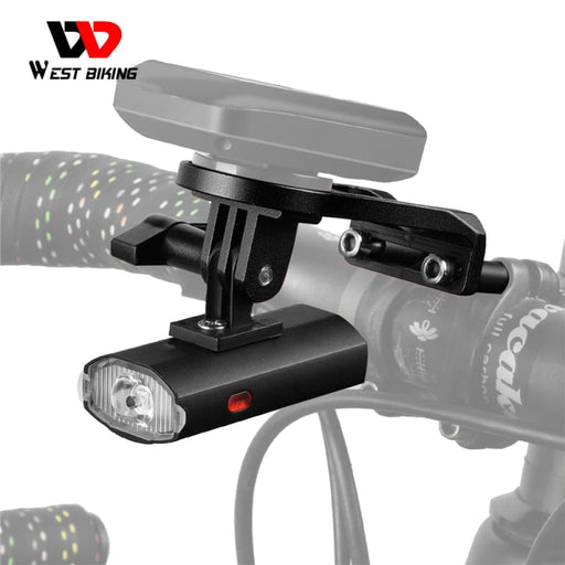 Usb Rechargeable Bike Light with Gopro Mount Holder