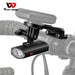 Usb Rechargeable Bike Light with Gopro Mount Holder