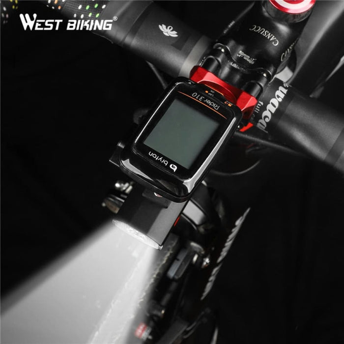 Usb Rechargeable Bike Light With Gopro Mount Holder