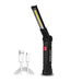 Rechargeable Camping Led Flashlight Work Light With Magnet