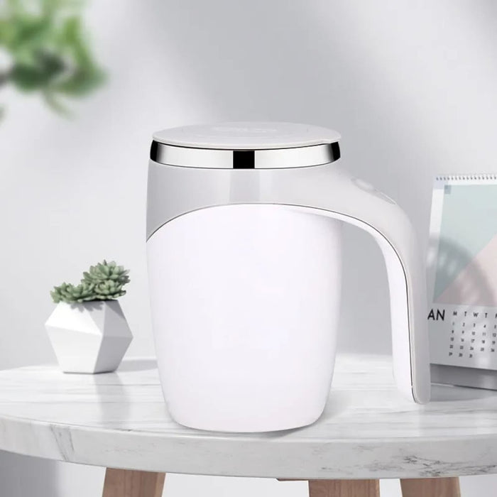 Rechargeable Electric Stirring Cup Mug Portable Stainless