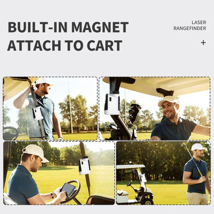 Rechargeable Golf Laser Rangefinder with Slope Compensation