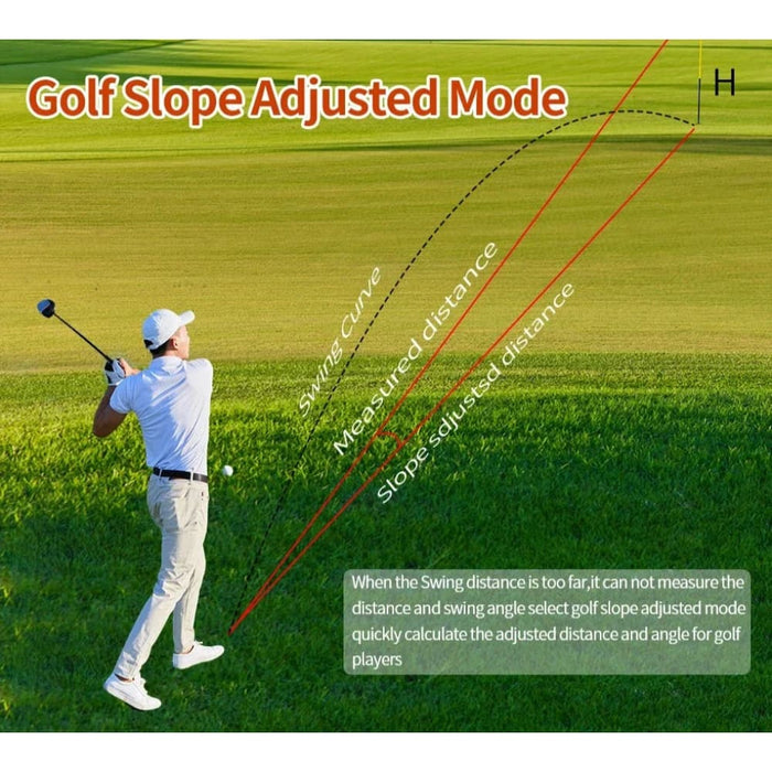 Rechargeable Golf Laser Rangefinder with Slope Compensation