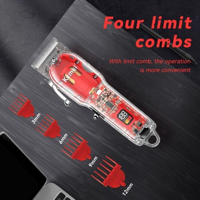 Rechargeable Hair Cutting Machine Barber Shop Fade Clippers