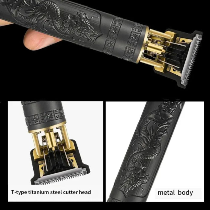 Rechargeable Haircut Razor For Men Usb Charging Vintage