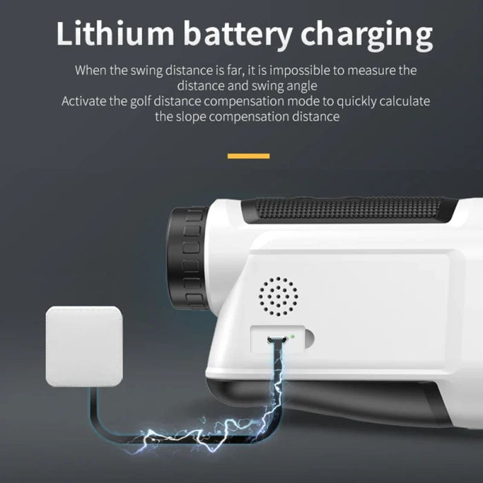 Rechargeable Laser Rangefinder for Golf and Hunting