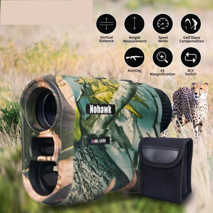 Rechargeable Laser Rangefinder for Golf and Hunting