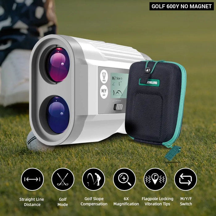Rechargeable Laser Rangefinder for Golf and Hunting