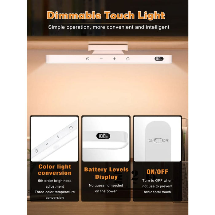 Rechargeable Led Touch Lamp For Bedside Or Desk