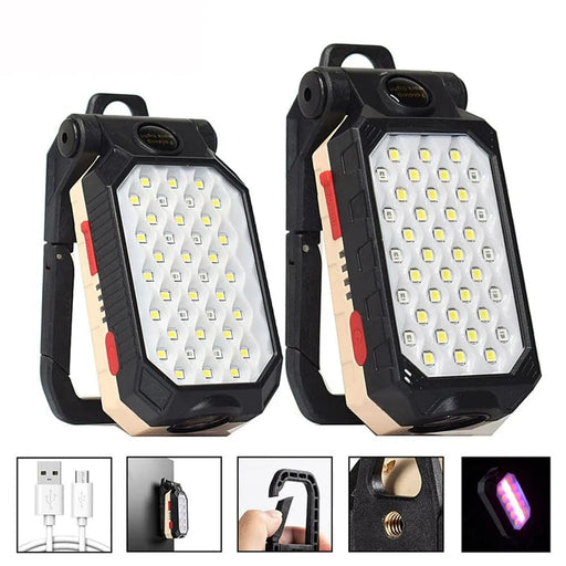 Rechargeable Led Work Light With Magnet Power Display