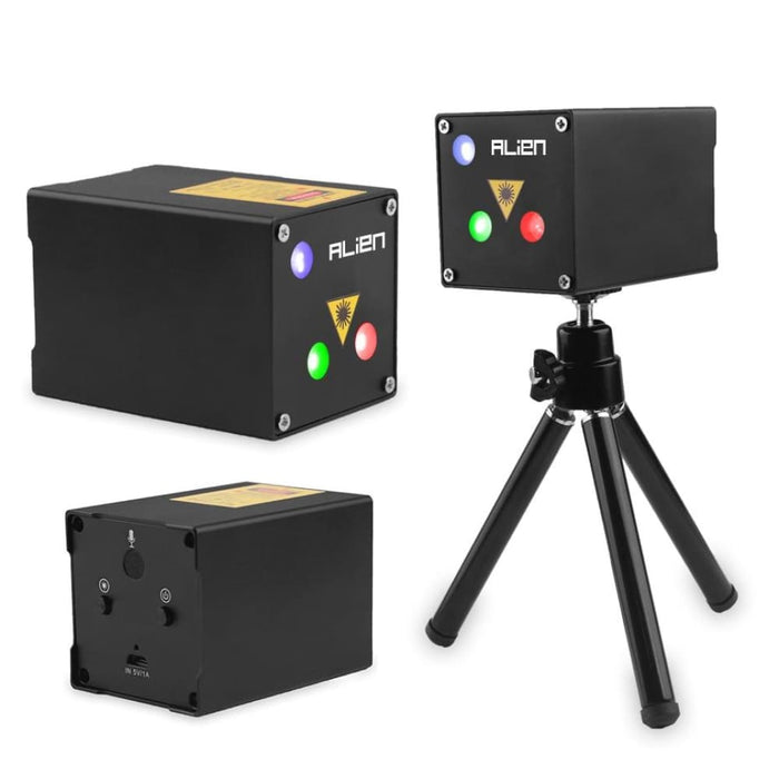 Rechargeable Mini Rgb Aurora Star Laser Projector Stage