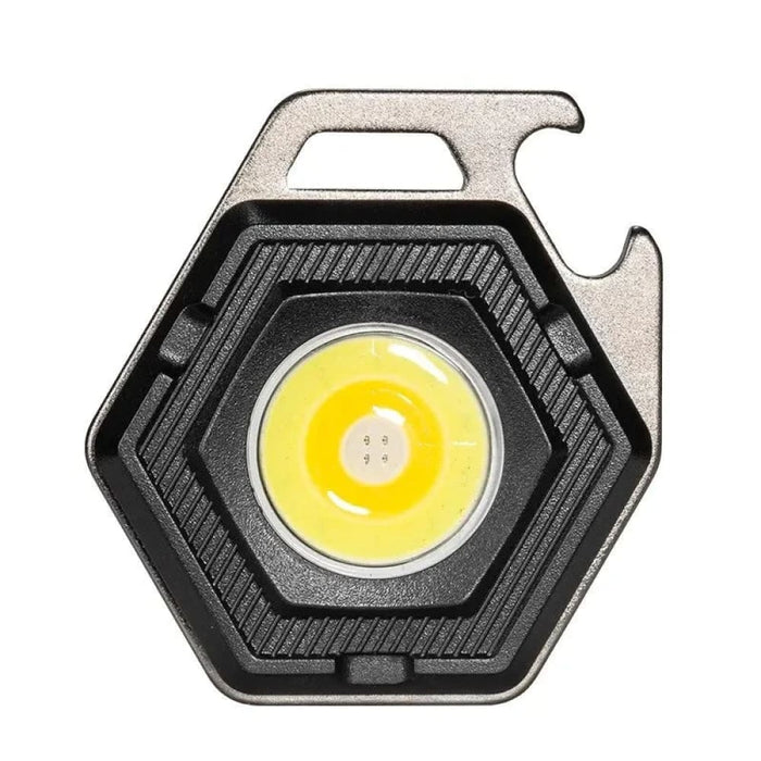 Rechargeable Mini Led Work Light with Cob Keychain Portable