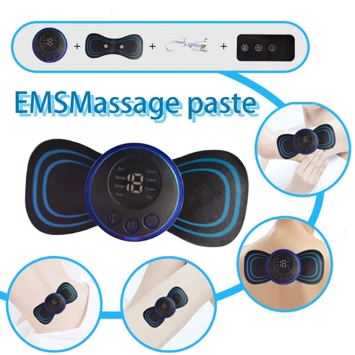Rechargeable Neck Massager 8 Modes for Pain Relief