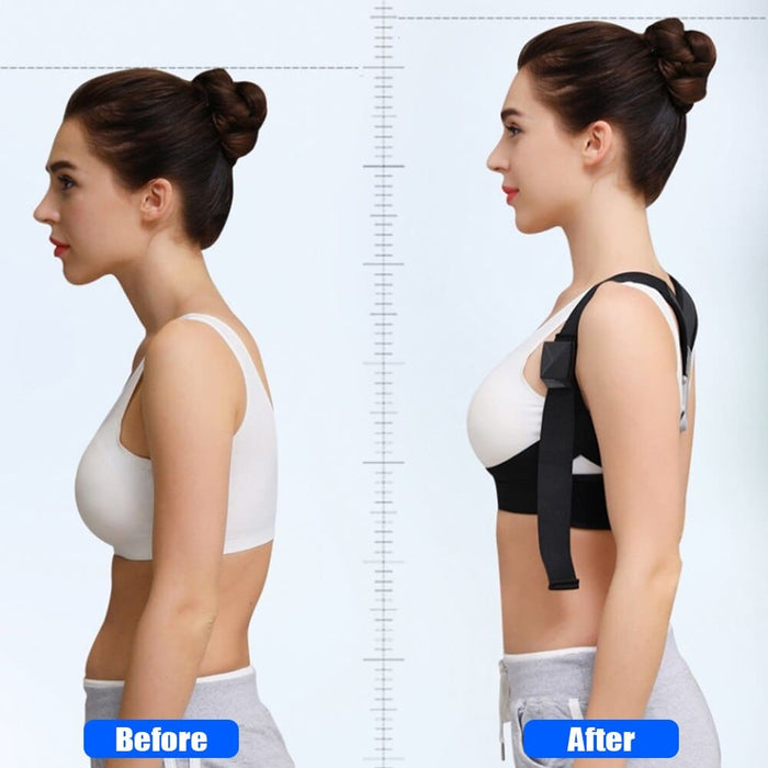 Rechargeable Posture Corrector Back Shoulder Neck Support