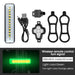 Usb Rechargeable Remote Turn Led Light