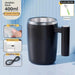 Rechargeable Self Stirring Milk Cup for on the Go Drinks