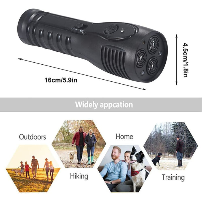 Rechargeable Ultrasonic Ed Flashlight Handheld Anti Barking